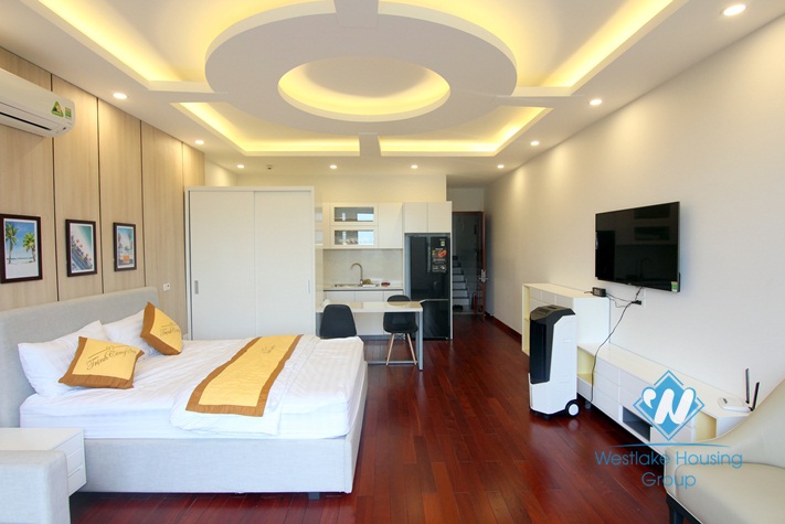 A nice and brand new studio with lake view for rent in Tay Ho, Hanoi